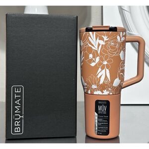 BruMate MUV 35oz Tumbler, SANDSTONE BLOOM
